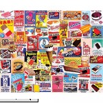 White Mountain Puzzles Vintage Ice Cream Bars 1000 Piece Puzzle by Artist Charlie Girard  B076XFYGMQ